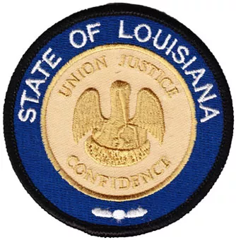 Louisiana Circular Patch