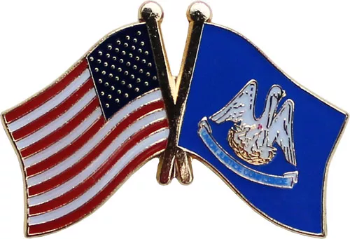 Louisiana Friendship Pin