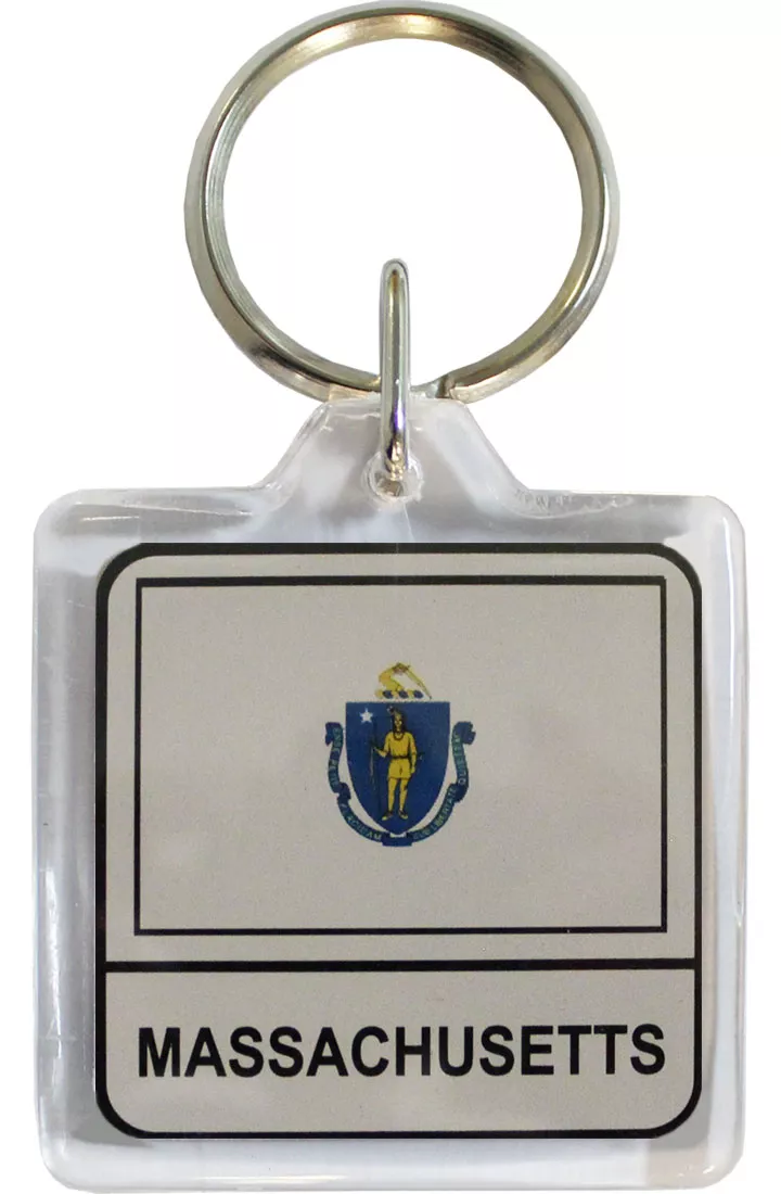 Massachusetts Keyring