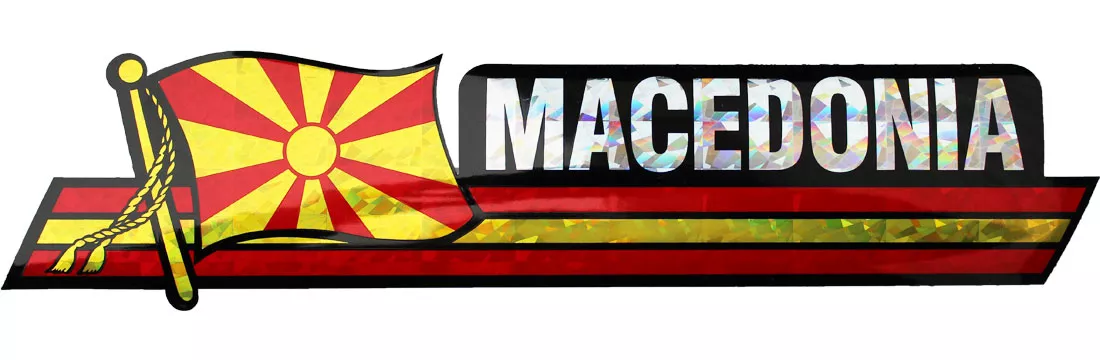 North Macedonia, Republic of - Bumper Sticker