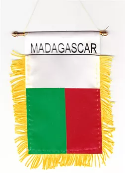 Madagascar Window Hanging Flag