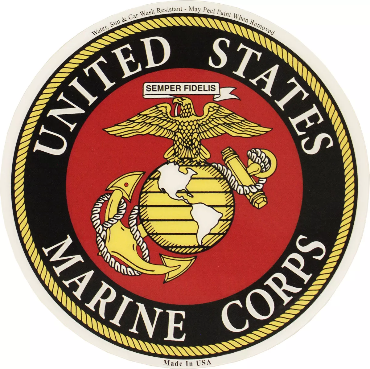 Marines - 5" Vinyl Decal Sticker