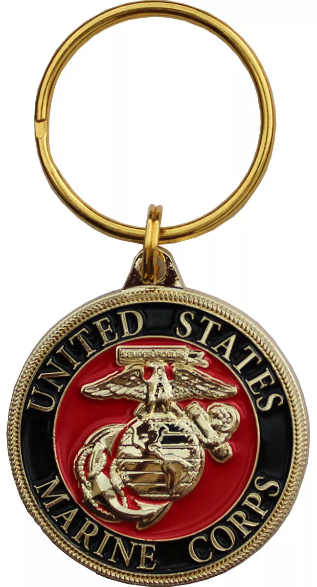 Marines Metal Keyring