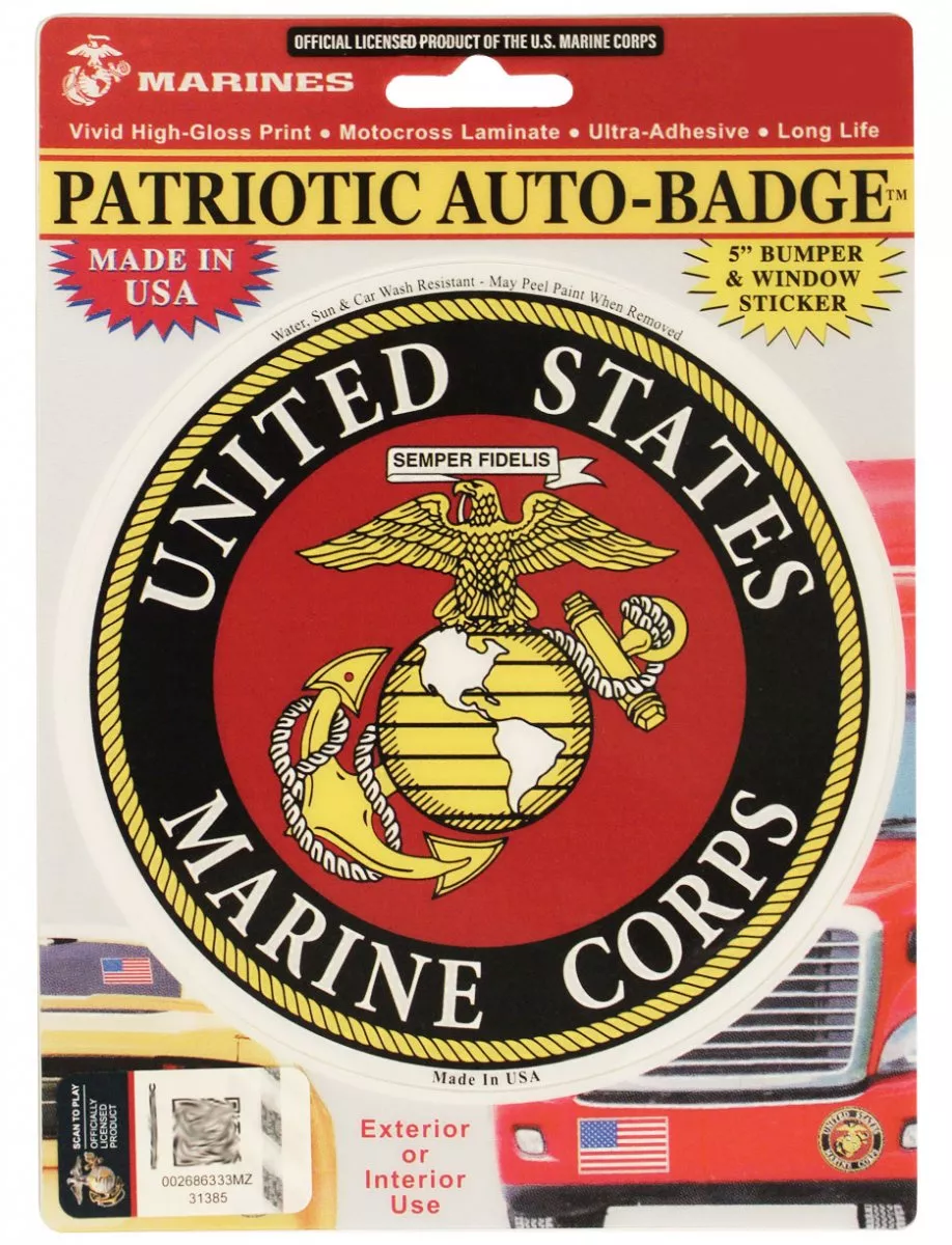 Marines - 5" Vinyl Decal Sticker