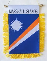 Marshall Islands Window Hanging Flag