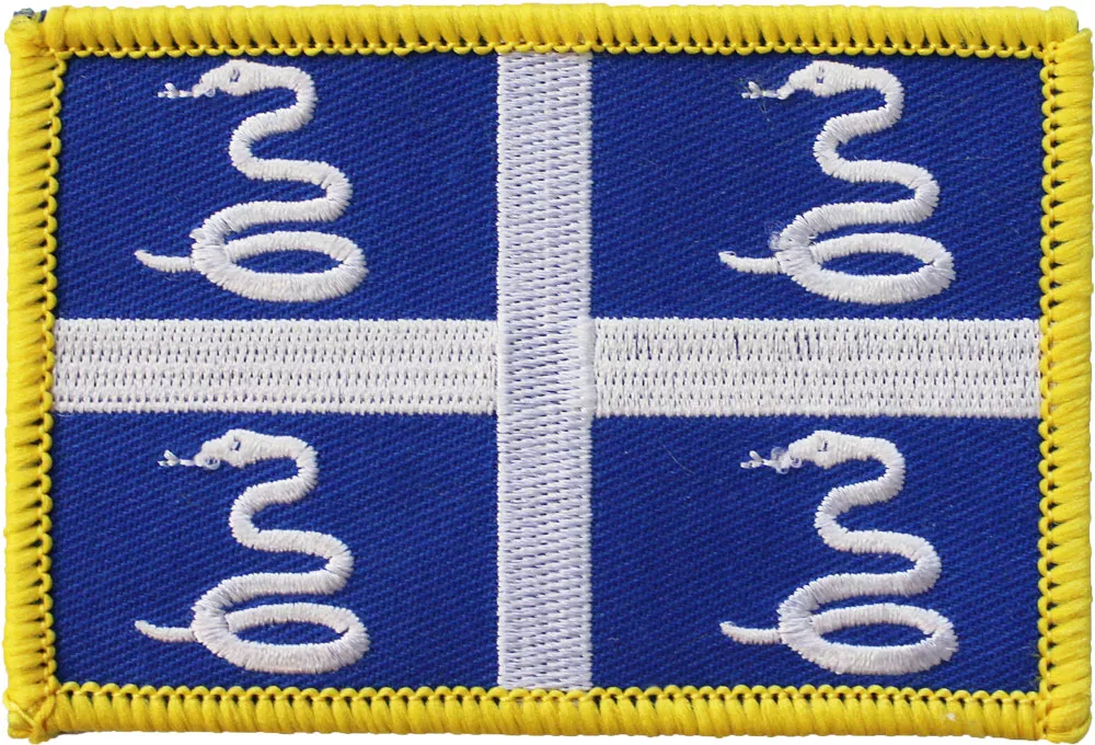 Martinique (snake) Rectangular Patch