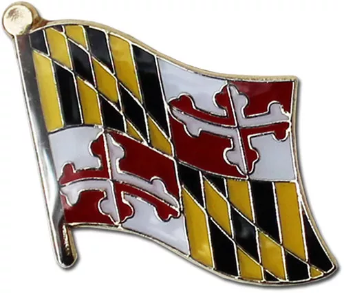 Maryland Flag Lapel Pin