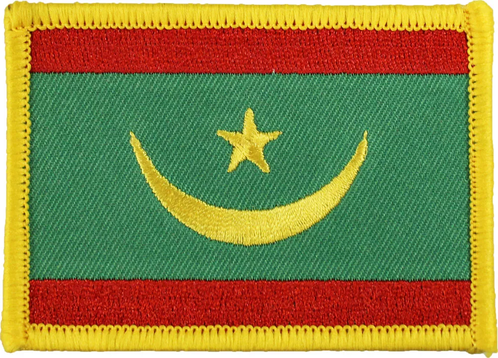 Mauritania Rectangular Patch (2017)