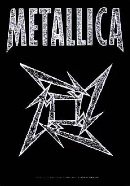 Metallica Textile Poster (Ninja Star)