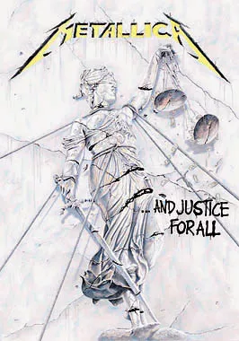 Metallica Textile Poster (Justice for All)