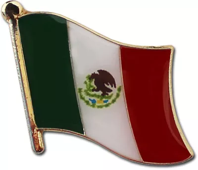 Mexico Flag Lapel Pin