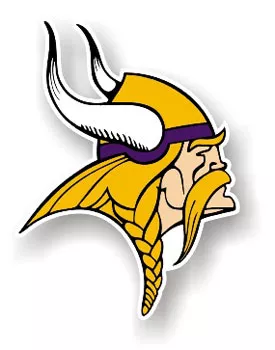 Minnesota Vikings - 12" NFL Magnet