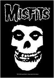 Misfits Textile Poster (Fiend Skull)