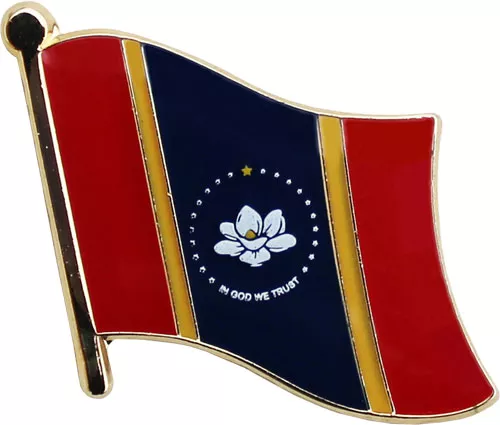 Mississippi Flag Lapel Pin (2021)