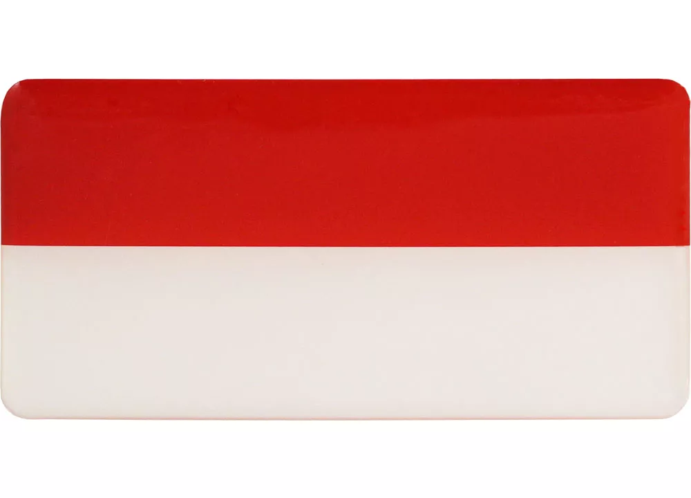 Monaco Domed Sticker