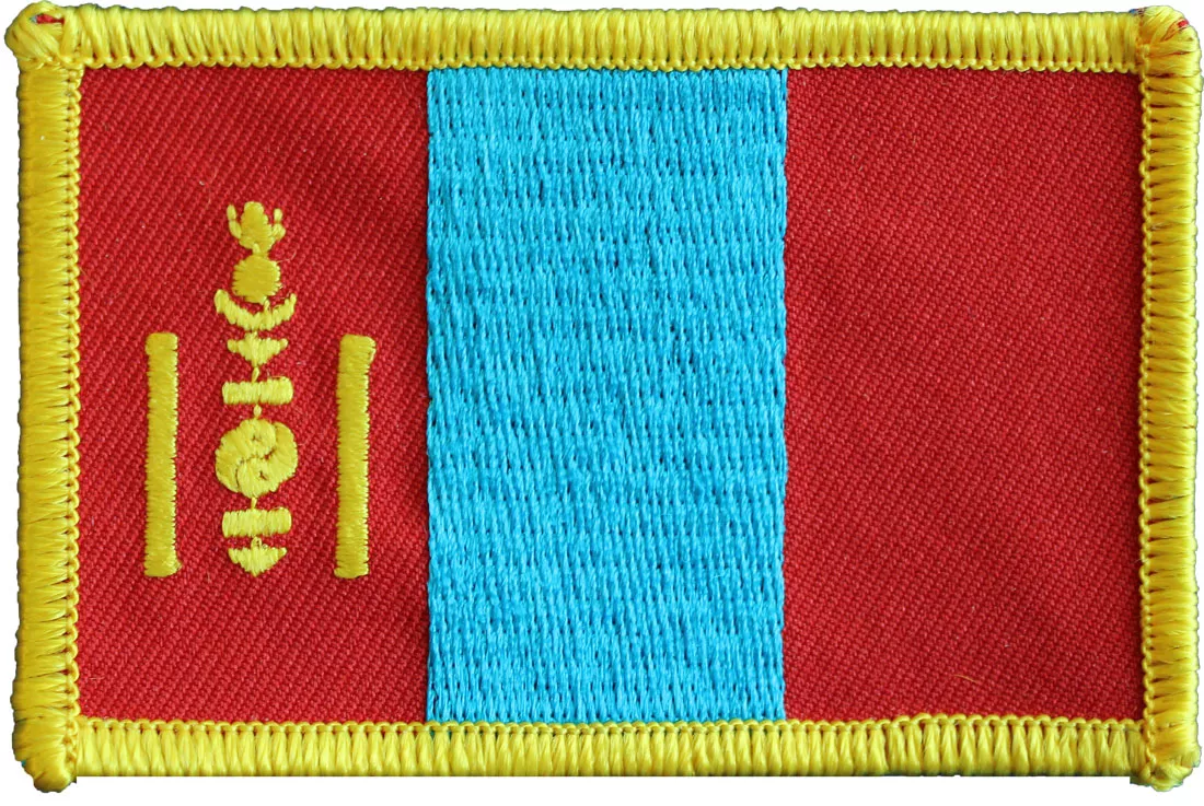 Mongolia Rectangular Patch