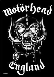 Motorhead Textile Poster (England)