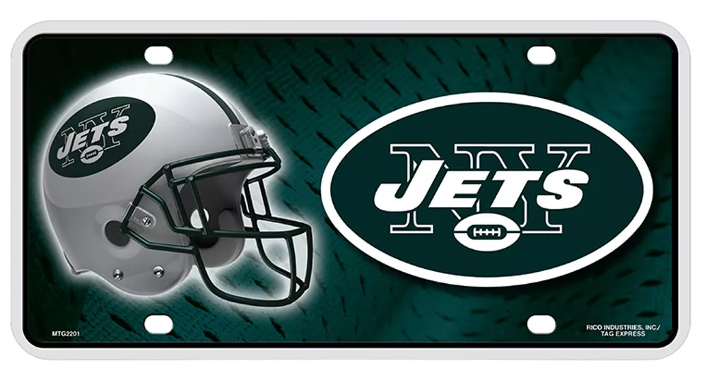 New York Jets NFL License Plate