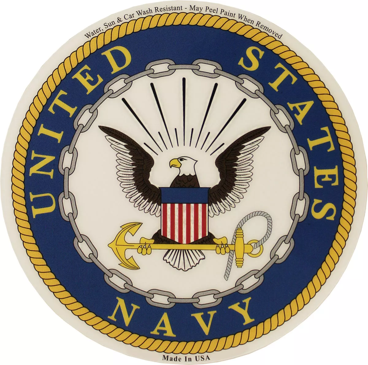 Navy - 5" Vinyl Decal Sticker
