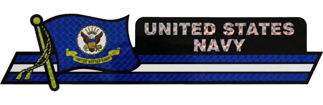 Navy Bumper Sticker