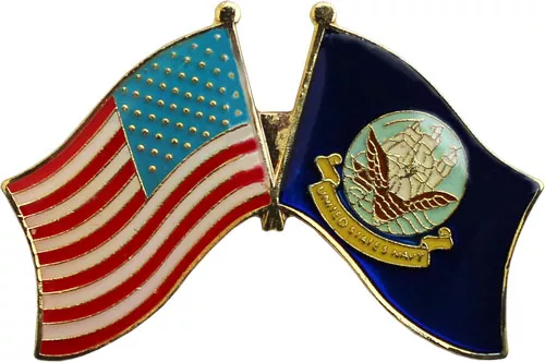 Navy Friendship Pin