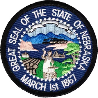 Nebraska Circular Patch