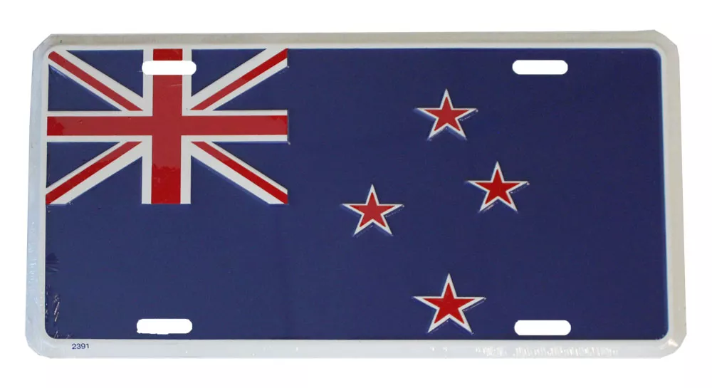 New Zealand License Plate