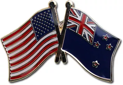 New Zealand Friendship Pin