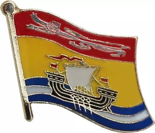 New Brunswick Flag Lapel Pin