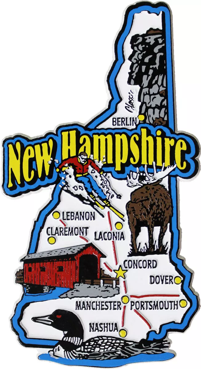 New Hampshire Magnet