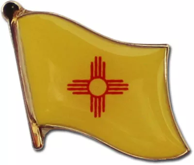 New Mexico Flag Lapel Pin