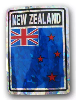 New Zealand Reflective Decal