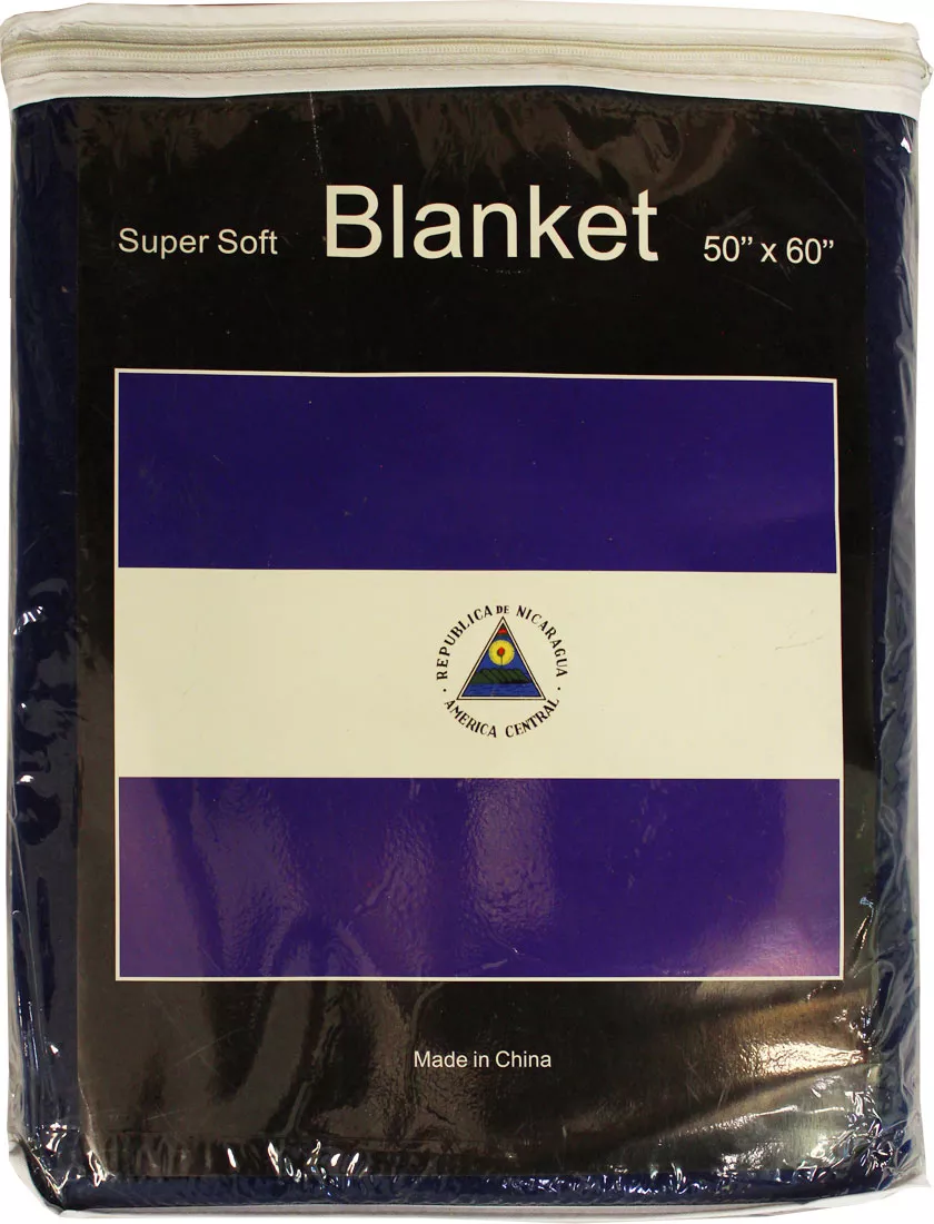 Nicaragua Fleece Blanket