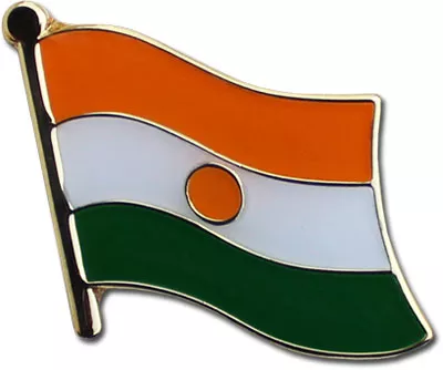 Niger Flag Lapel Pin