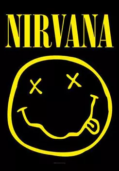 Nirvana Textile Poster (Smiley)
