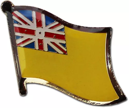 Niue Flag Lapel Pin