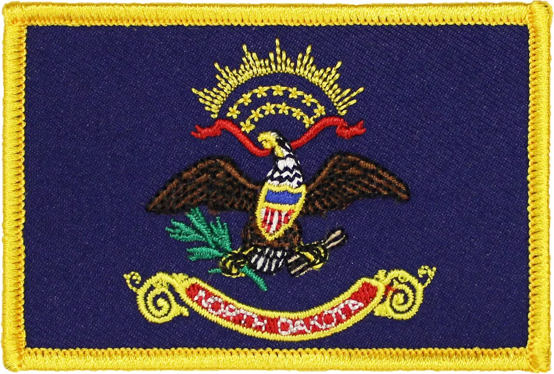 North Dakota Rectangular Patch
