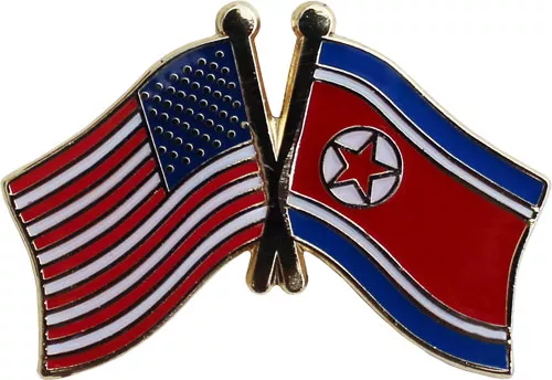 North Korea Friendship Pin