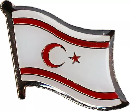 Northern Cyprus Flag Lapel Pin
