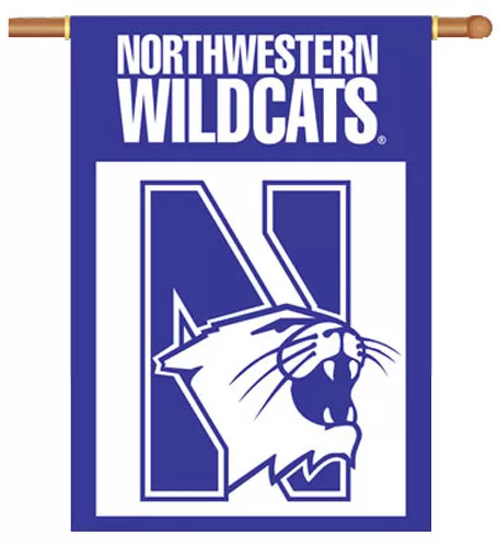 Northwestern - 28" x 40" 2-sided NCAA Banner