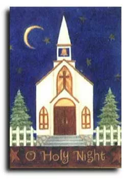 O Holy Night Toland Art Banner