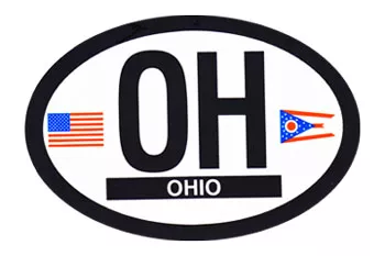 Ohio Oval Decal