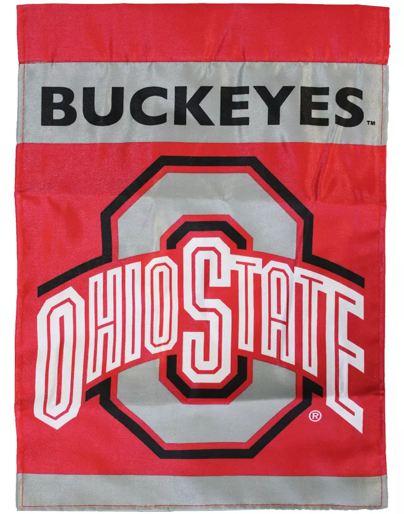 Ohio State University - 13"x18" 2-Sided Garden Banner