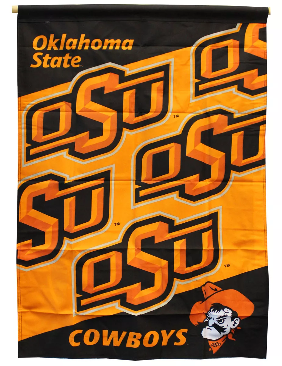 Oklahoma State - 28" x 40" 2-sided NCAA Banner