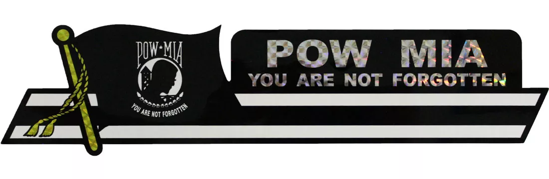 POW-MIA Bumper Sticker