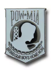 POW-MIA Lapel Pin