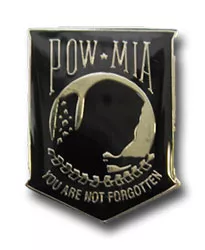POW-MIA Lapel Pin