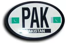 Pakistan Oval decal