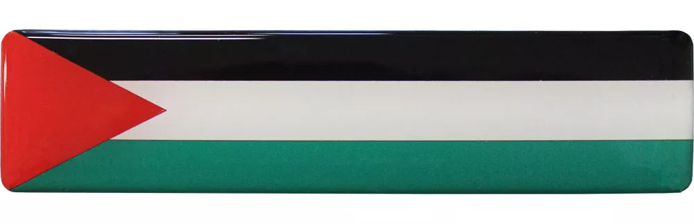 Palestine Long Domed Sticker
