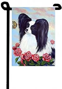 Papillon (Passing Through) - 11"x15" 2-Sided Garden Banner